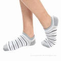 Cotton Sports Socks, Good Stretch and Soft, Comfortable, Customized Styles, Colors Accepted